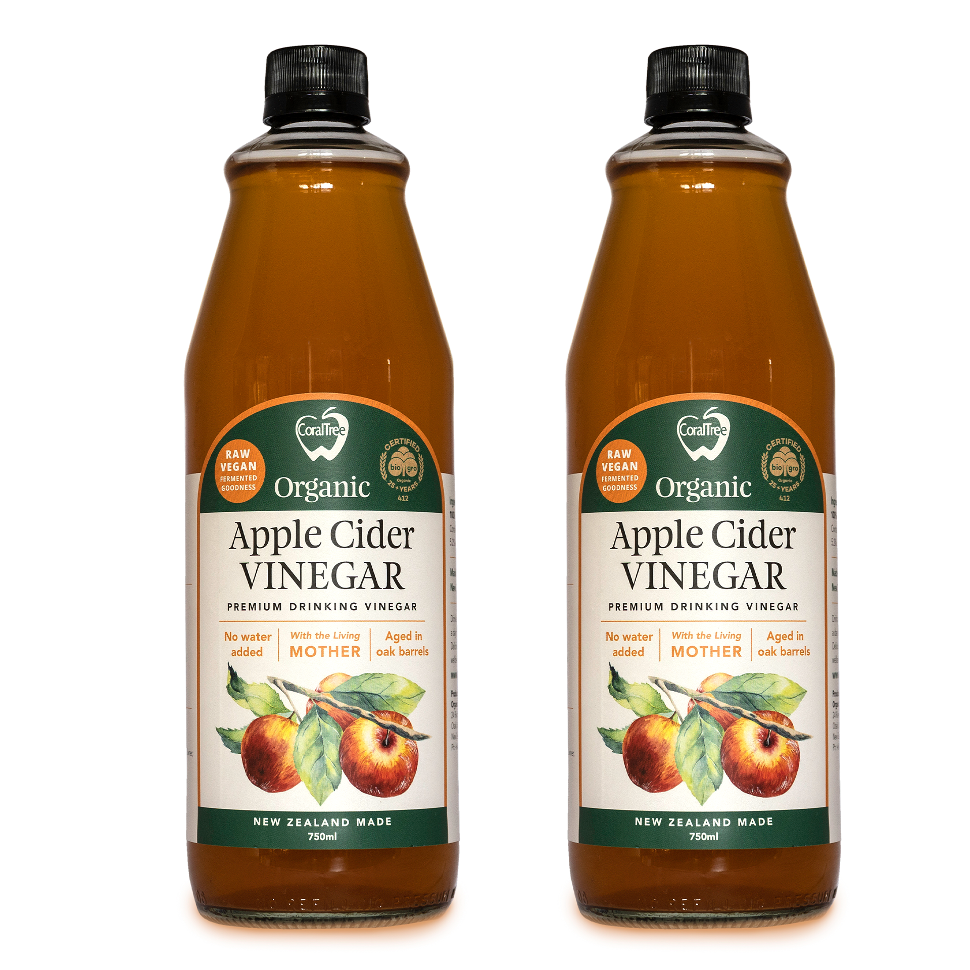 Apple Cider Vinegar - 750ml - Twin Pack image