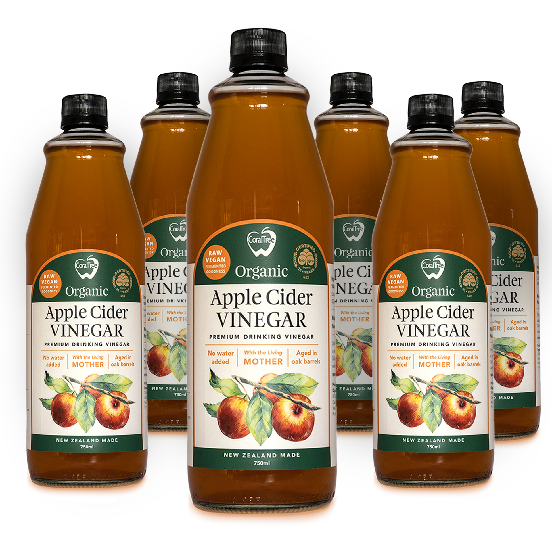 Organic Apple Cider Vinegar 750 ml – CoralTree Organics